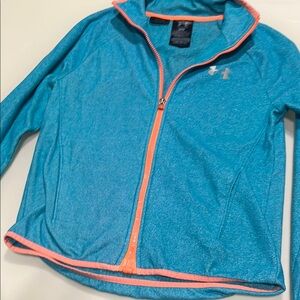 Under Armour Blue and Orange Athletic Hoodie